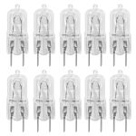 12Vmonster 10 Pack G8 20watt 120V Halogen Light Bulbs JCD Type 110V 130V 20W T4
