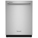 KitchenAid 44 DBA Dishwasher in PrintShield Finish with Freeflex Third Rack - Stainless Steel