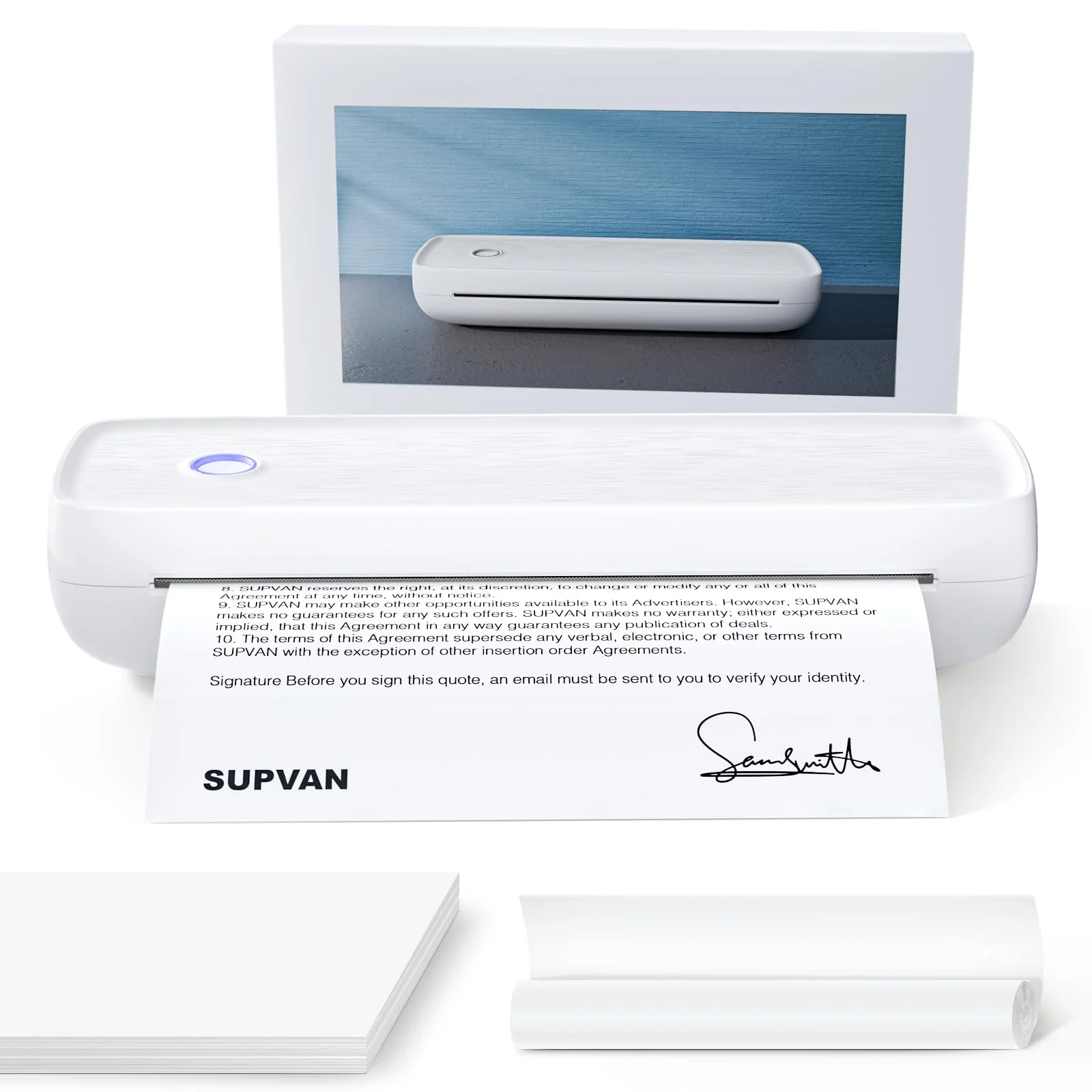 a00955dd735d104ee17df490f05aa3743010b0158796924a8013f79496ef83a9.webp SUPVAN Portable Printer Wireless for Travel - Image 1