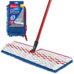 O-Cedar Hardwood Floor 'n More Microfiber Flip Mop with Extra Refill