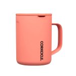 Corkcicle 16 oz Mug - Neon Lights Coral