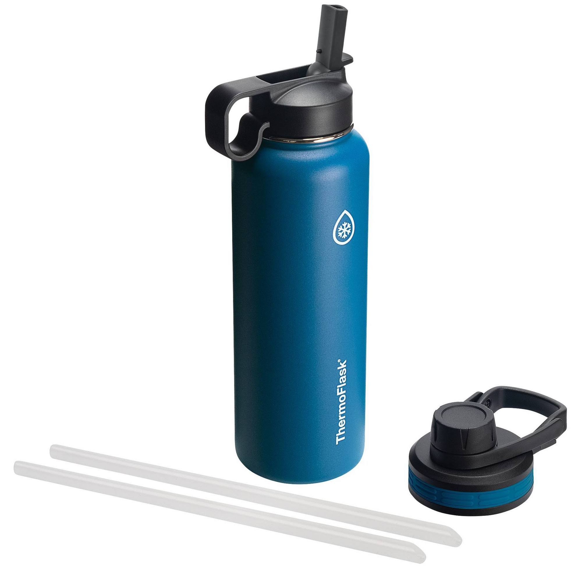 a04973ccf66b8946663f3677e21171c1273ef4b29c4b3c058a33dcbd0c98642f.jpg Thermoflask Double Stainless Steel Insulated Water Bottle 40 oz Cobalt - Image 1