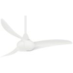 Minka-Aire F854-WH Wave 44" Ceiling Fan, White