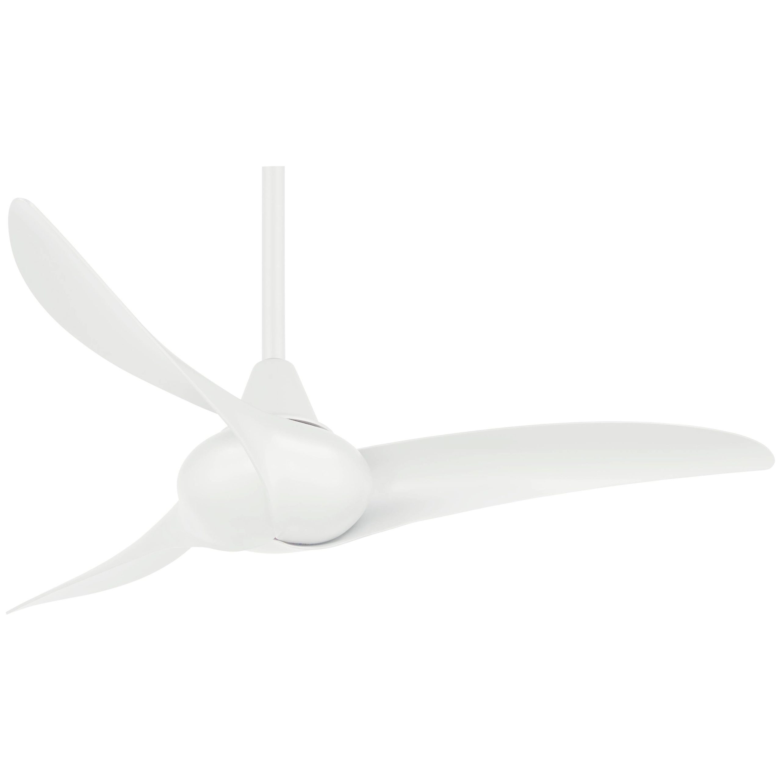 a05ec3336b4a9bdce7633fbb4627de59c788ee55a4f4405ab93001bcaec18487.jpg Minka-Aire F854-WH Wave 44" Ceiling Fan, White - Image 1