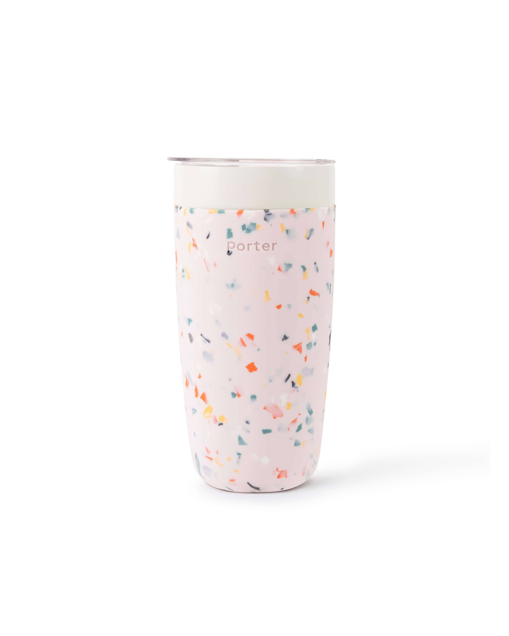 a060374ca24d5950b5642075329930b71471c4a48535efee9cef66a1d3a23a22-1.jpg W&P Design Insulated Tumbler Terrazzo Blush - Image 1