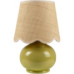 Momsen Lamp Base Color: Khaki, Size: 13" H x 8" W x 8" D