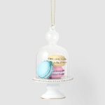 Wondershop Macaron Glass Christmas Tree Ornament | Target