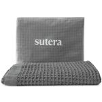 Sutera - Silverthread Waffle Towel California - Grown Pima Cotton, Quick Drying, Ultra Soft, Lightweight and Absorbent - Waffle