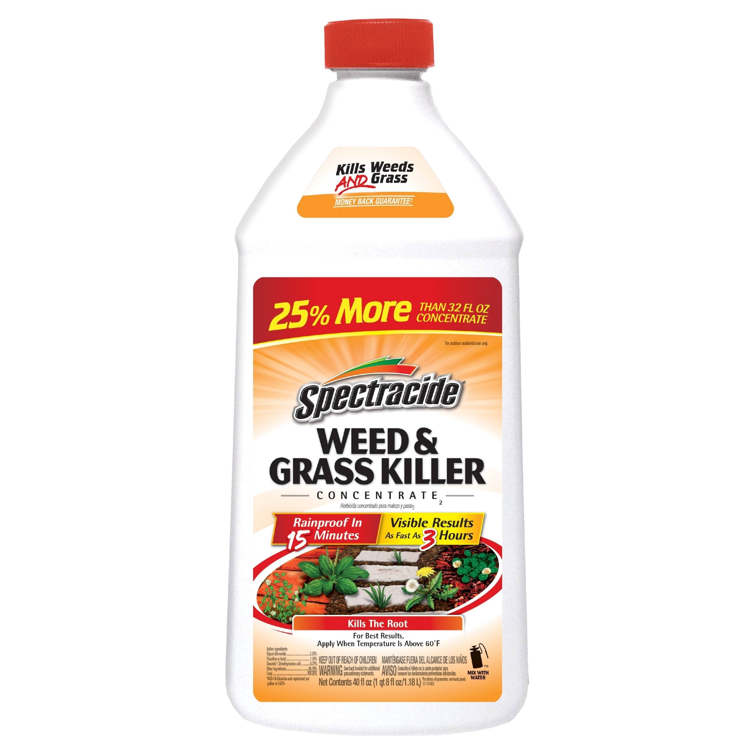 a12f228aebe94e0b80ff1390dcc32e7712e3e2fa5735b222185883483dcd63fc.jpg Spectracide Weed & Grass Killer, 40 oz - Image 1