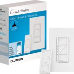 Lutron P-PKG1W-WH-R Caseta Wireless Smart Lighting Dimmer Switch and Remote Kit, White