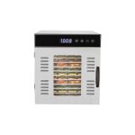 NutriChef Premium Food Dehydrator Machine - 1000 Watts 14 Shelf Stainless Steel Dehydrator with Digital Timer and Temperature Control