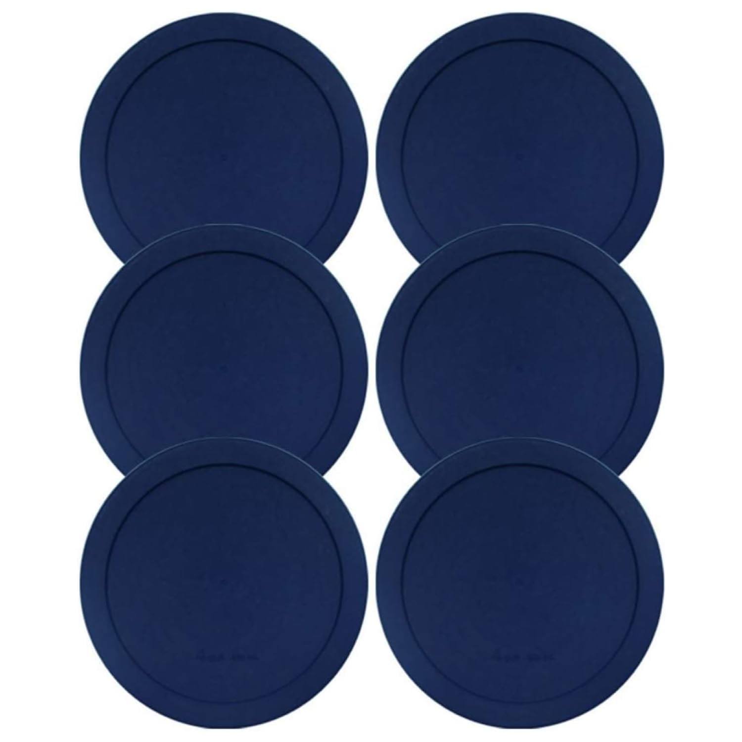 a15f55240d44c2cddc9c6af799153265fe64663932cdd70b947d737ce945aa24.jpg Lids for Pyrex and Anchor Round Glass Containers (4-Cups, Orange-4PK) - Image 1