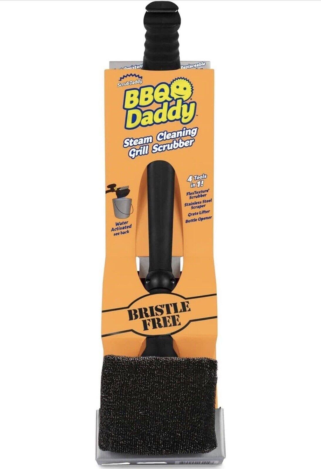 a1e31f1bd5483fd50eb0981a395625c5cb49f21c26e5af776c5dfe45359ba6a0.jpg Scrub Daddy BBQ Daddy Steam Cleaning Grill Scrubber - Image 1