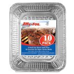 Jiffy Foil - Half Size Steam Table Pans, 10-Pack