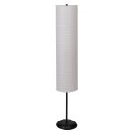 Mainstays Bohemian Collapsible Floor Lamp, with Ricepaper Ivory Shade