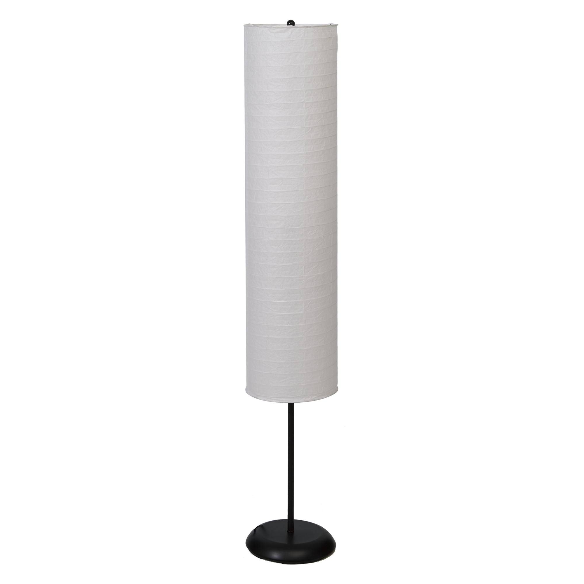 a2374d0c1168fc46731f5e6f2691080a34a0c89fbf49a79af0c285558894edee.jpg Mainstays Bohemian Collapsible Floor Lamp, with Ricepaper Ivory Shade - Image 1