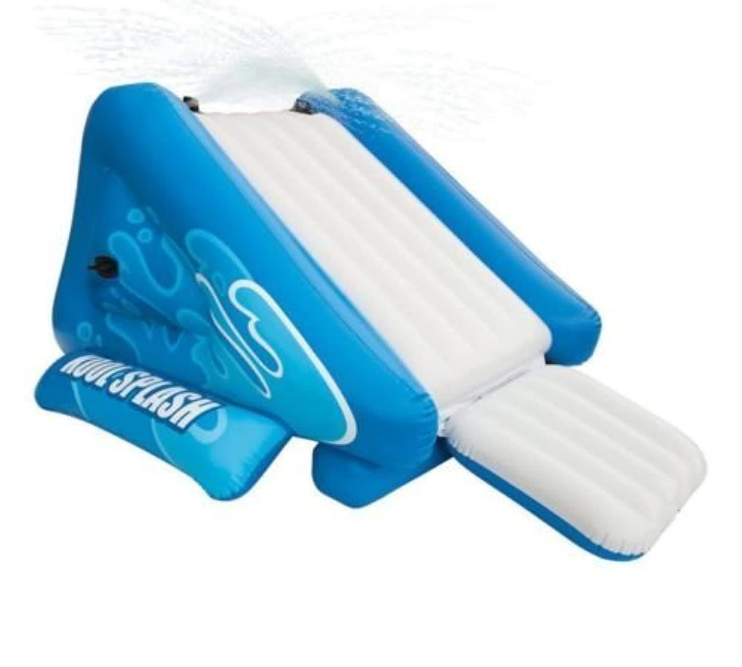 a237e65091fdc70dc43338f50423dd77310007819945c0eba7d9dbabb01ce5f8.jpg New Intex Kool Splash Inflatable Swimming Pool Water Slide | 58849EP - Image 1