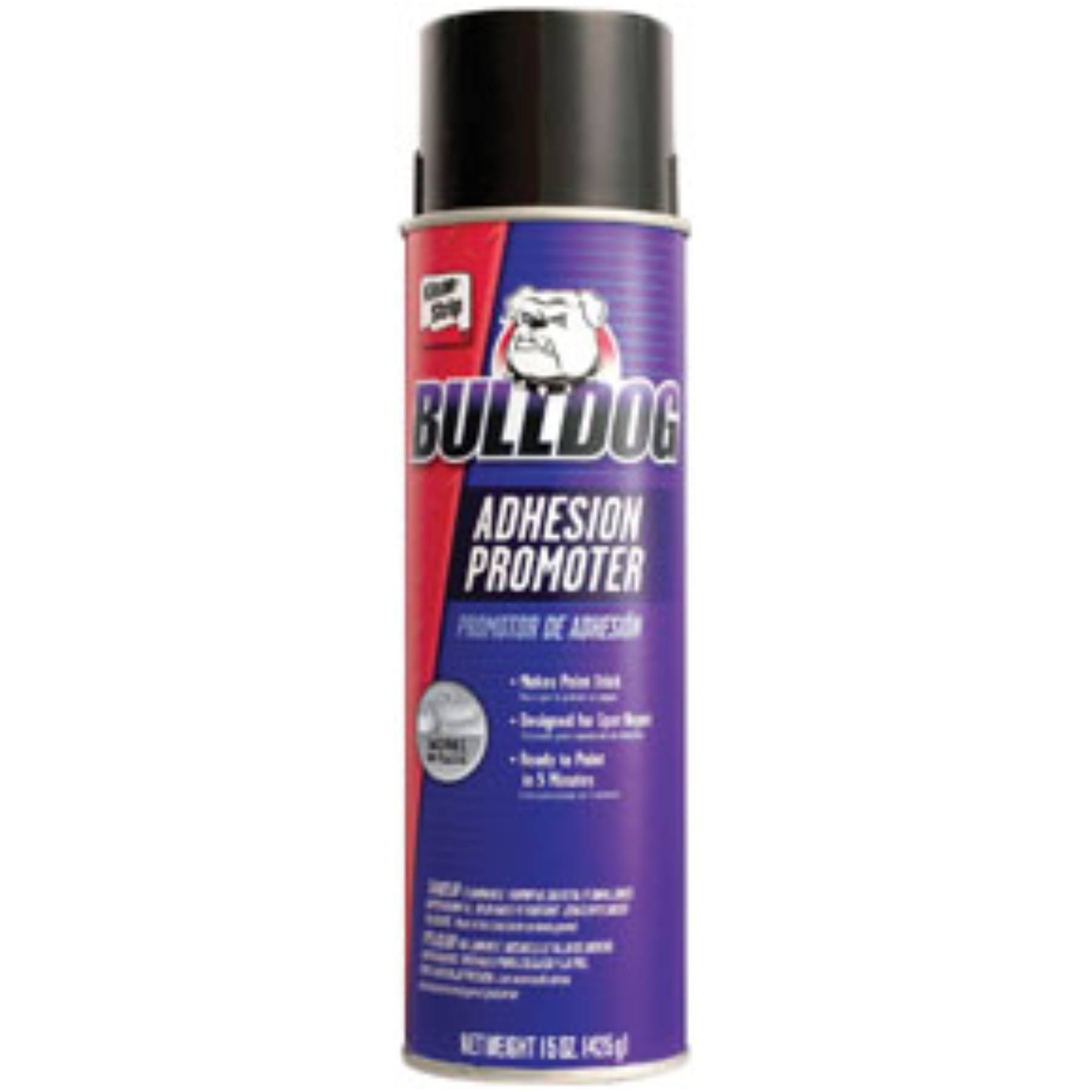 a25ffd23865b2cad217673e1e95e23dffd97e08df315aad99ece3ab46892e6eb.jpg Bulldog Adhesion Promoter. 15 oz. Aerosol ETPO123B-Instock - Image 1