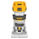 Dewalt Max Torque Variable Speed Compact Router with LED's - 1.25 HP