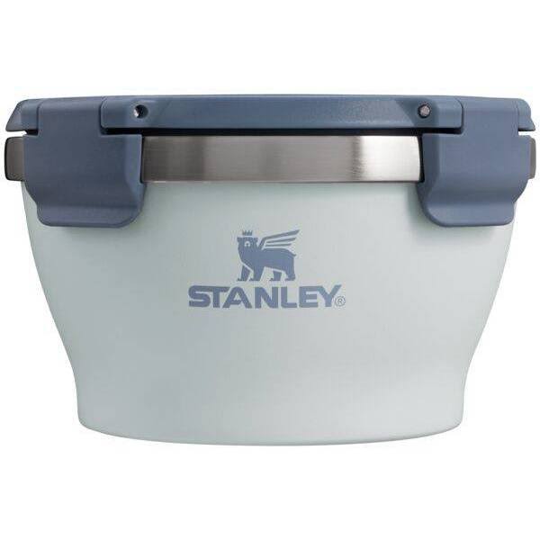 a2718bfd6cca956da2ef6370907e6cb3da8e4b7dd9df23b7cbdcdeff120e0aa8.jpg Stanley 16 oz Fresh-to-Table Stainless Steel Leak Proof Bowl Silver Foil - Hearth & Hand with Magnolia - Image 1