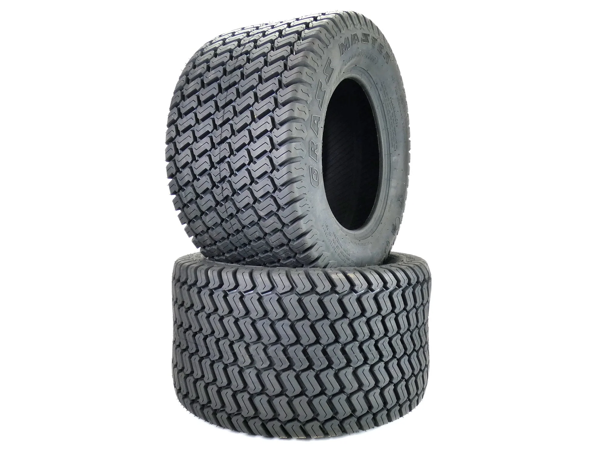 a275e0142a24aea7a6158b344b719fde812e25d281c5ae5b7a6a9103a303ac85.webp (2) OTR 24x12.00 - 12 Grassmaster 4 Ply Tires for Zero Turn Mowers - Image 1