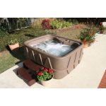 AquaRest Spas AR-400 4 Person 14 Jet Spa, Brownstone