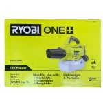 Ryobi One+ 18-Volt Lithium-Ion Cordless Fogger/Mister with 2.0 Ah Battery and Charger Included