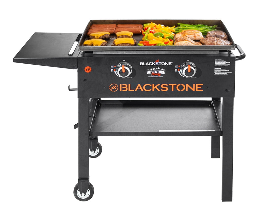 a2844f99193d5672719148b1b303b55ac814cb6b9c8c321d2c34c1ea31afc8c9.jpg Adventure Ready 2-Burner 28 Outdoor Griddle - Image 1