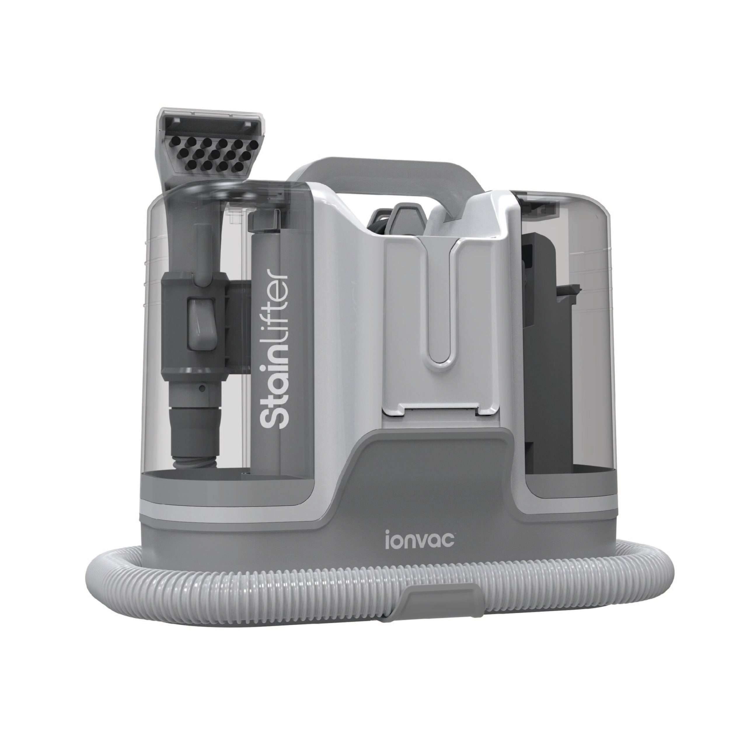 a2c7ad3f824d34be4e1afea7b38efa207f73f98f4e7eb83a58bfc0b29bdddb19.jpg Ionvac Stain Lifter, Portable Carpet and Upholstery Cleaner - Image 1