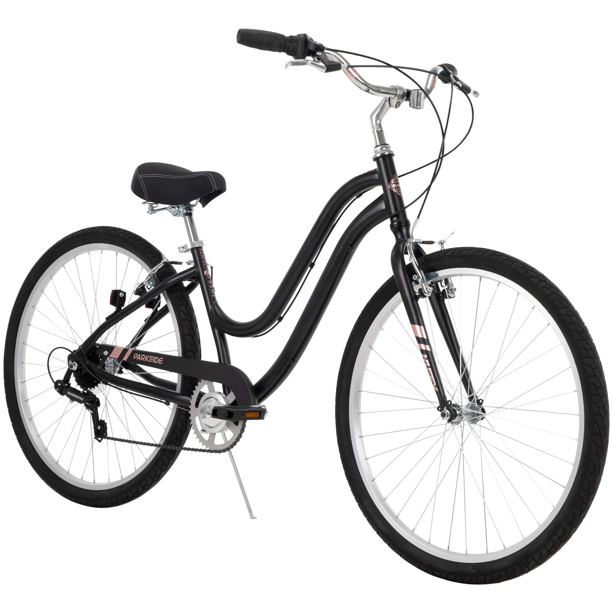 a2d2a8facfe66f8c43d050c9eb1dba12dbe2e22d53d82988515fbef868e13604.jpg 27.5 Inch Ladies' Parkside Bike. Black Matte - Image 1