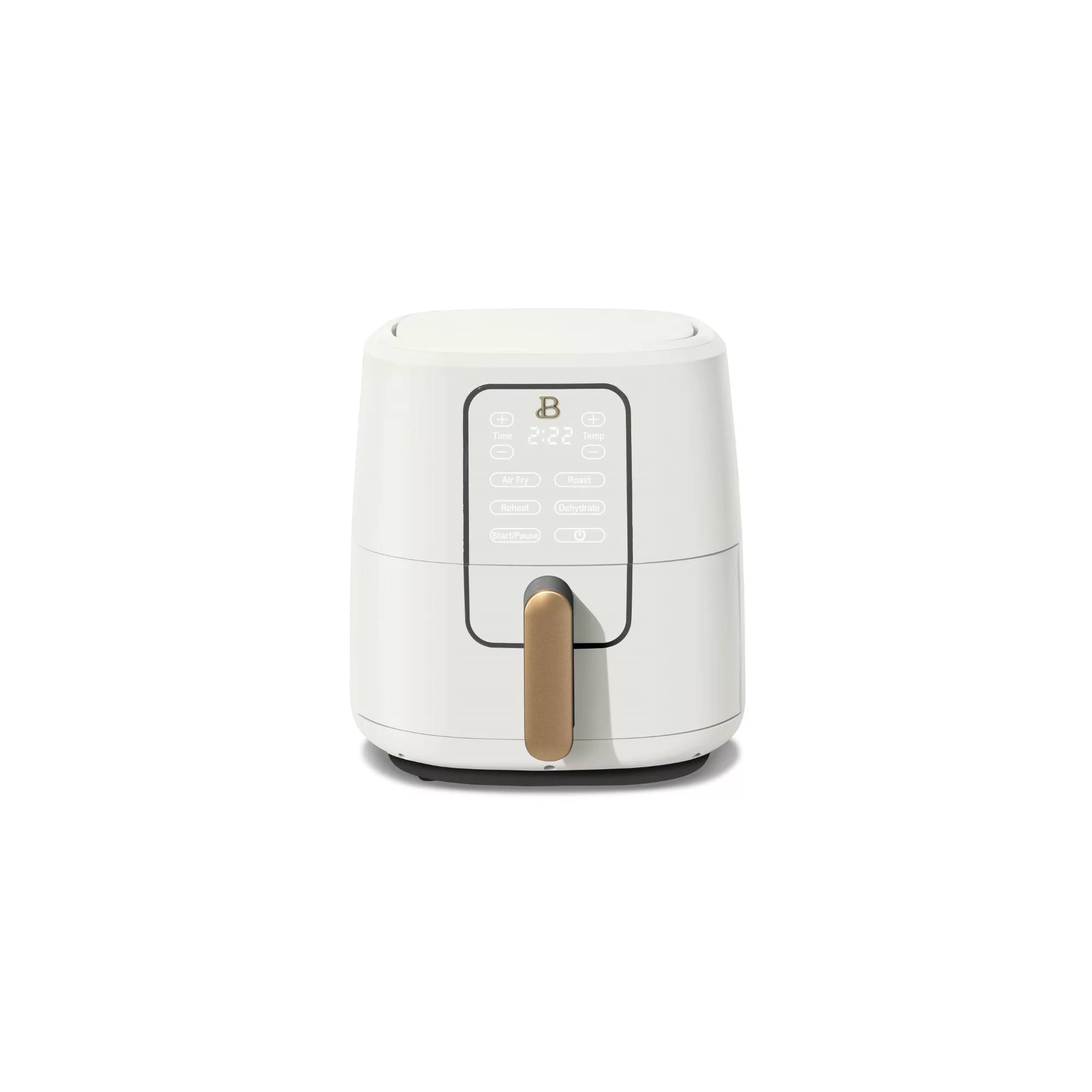 a328620229a144e3ad722a819c721160a4fe53c20d7453689a30f34120dcddda.jpg Beautiful 6 Quart Touchscreen Air Fryer White Icing by Drew Barrymore - Image 1
