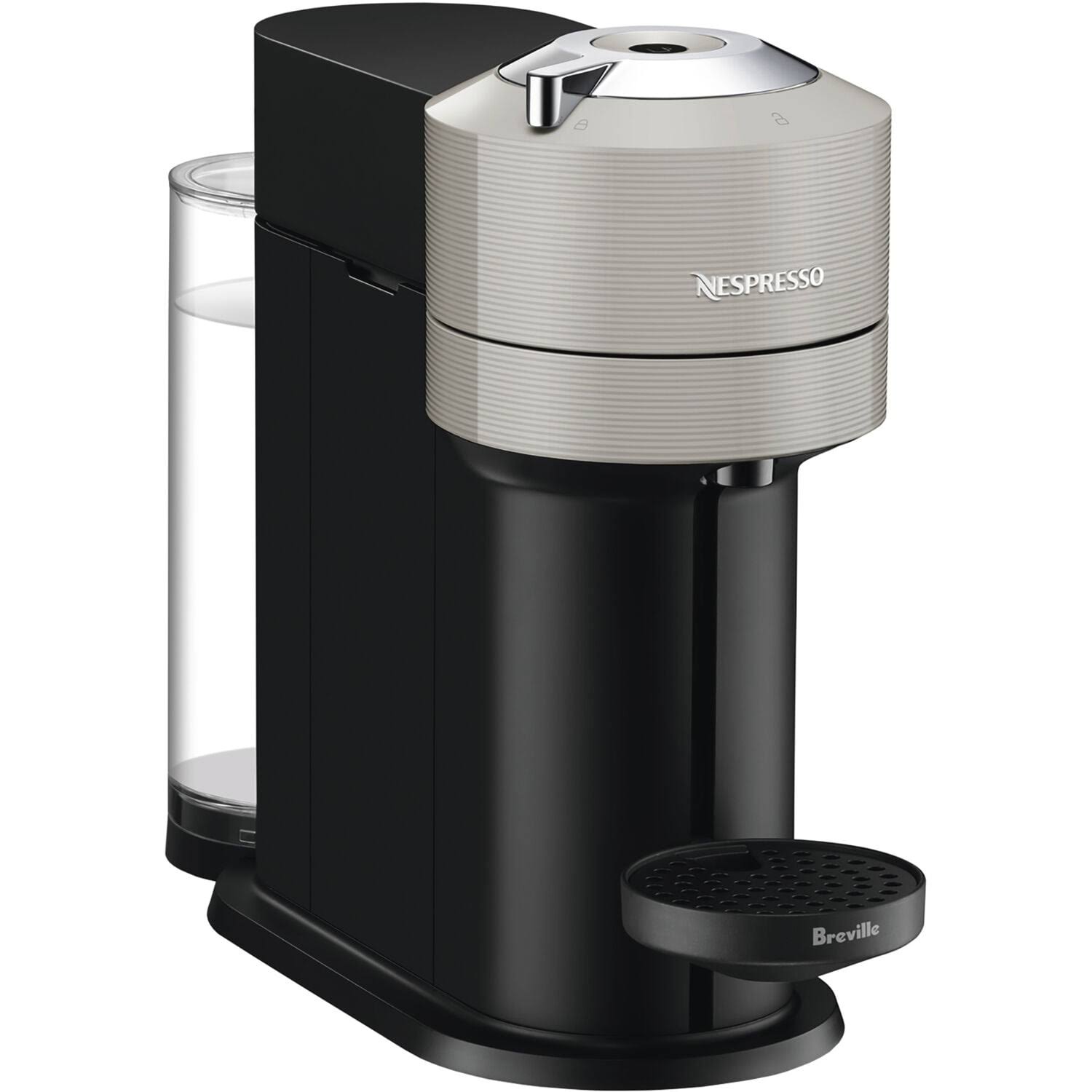 a338df910a78424243ec68fd3c6680cd336a0f6d672534f8a9ac5bf0f2a8ca83.jpg Nespresso Vertuo Next Coffee Espresso Machine by Breville Light Grey - Image 1