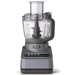 Ninja - Professional Food Processor, 1000 Peak Watts, 9-Cup Capacity, Auto-iQ Preset Programs - Silver