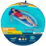 Swimways Spring Float Inflatable Pool Lounger with Hyper-Flate Valve