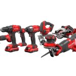 Craftsman 8-Tool Power Tool Combo Kit with Soft Case (2-Batteries Included and Charger Included)-Instock
