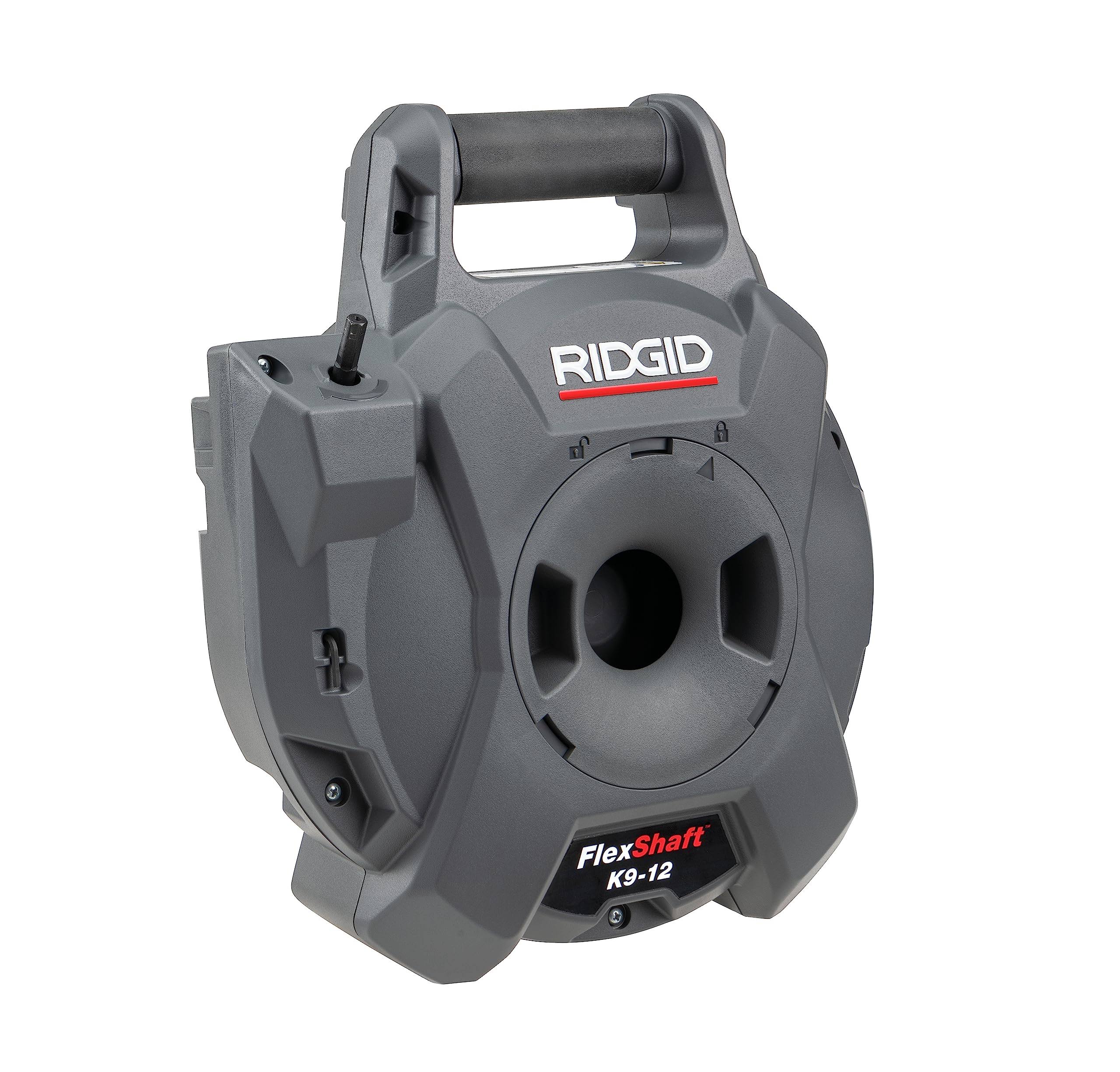 a403320b227334d409a4019c0609317f5331778a2af5160ddb2813ac2433239c.jpg Ridgid Flexshaft K9-12 Wall-to-Wall Drain Cleaning Machine - 74978 - Image 1