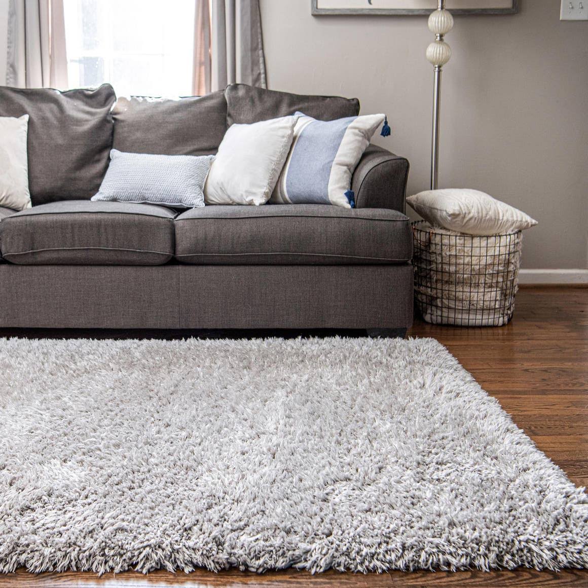 a40e2f03bdc52ab23f6c1565237f139ea63c09fcba1c2ee4a937dbc3af053fc2.jpg Infinity Shag 305cm x 400cm Gray Large Area Rug - Image 1