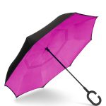 ShedRain UnbelievaBrella - Black/Hot Pink