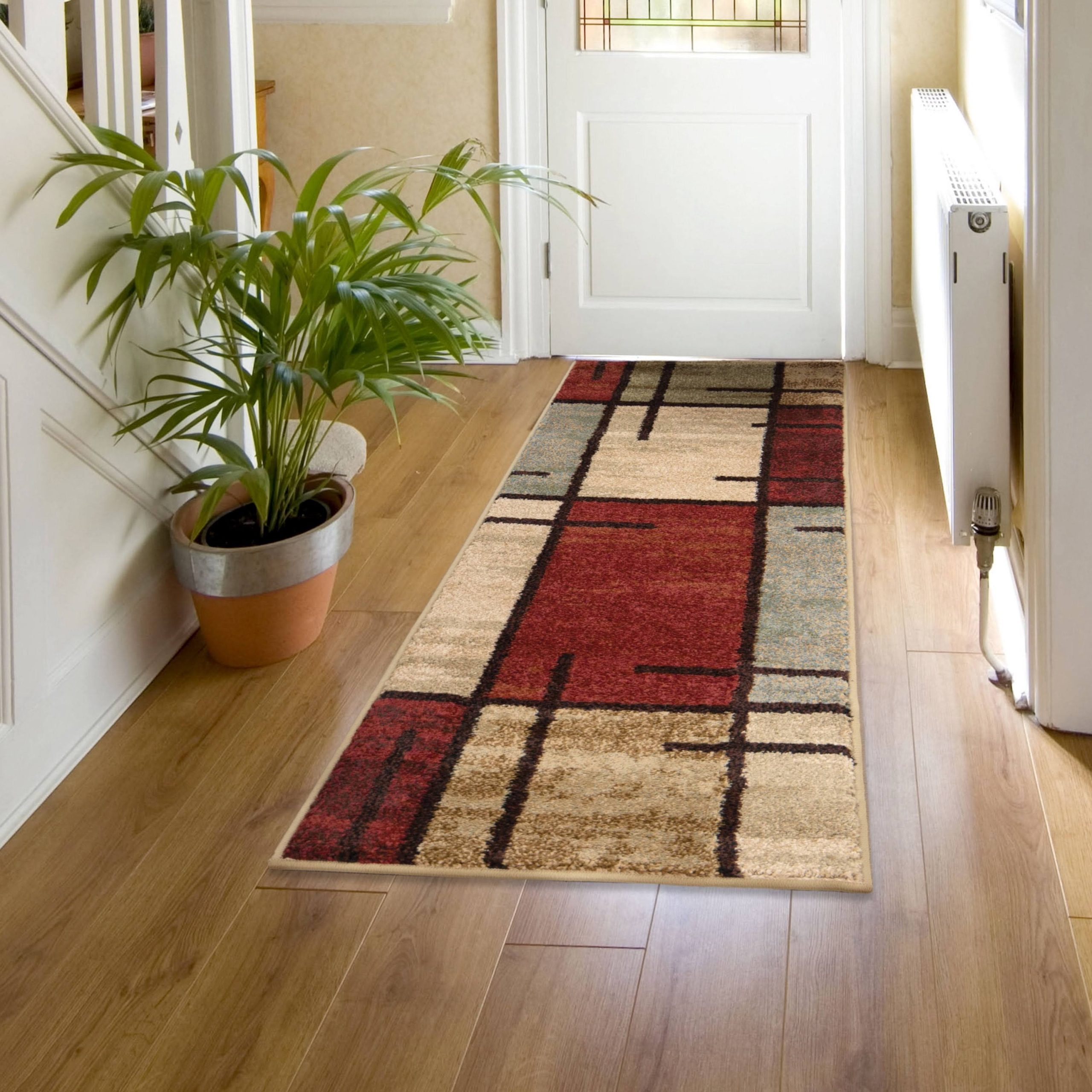a40f0fb87494d57bb872c9c11c60e8ff36ac20de386a69ae0230a879dd37ae8f.jpg Better Homes & Gardens Spice Grid Indoor Area Rug - Image 1