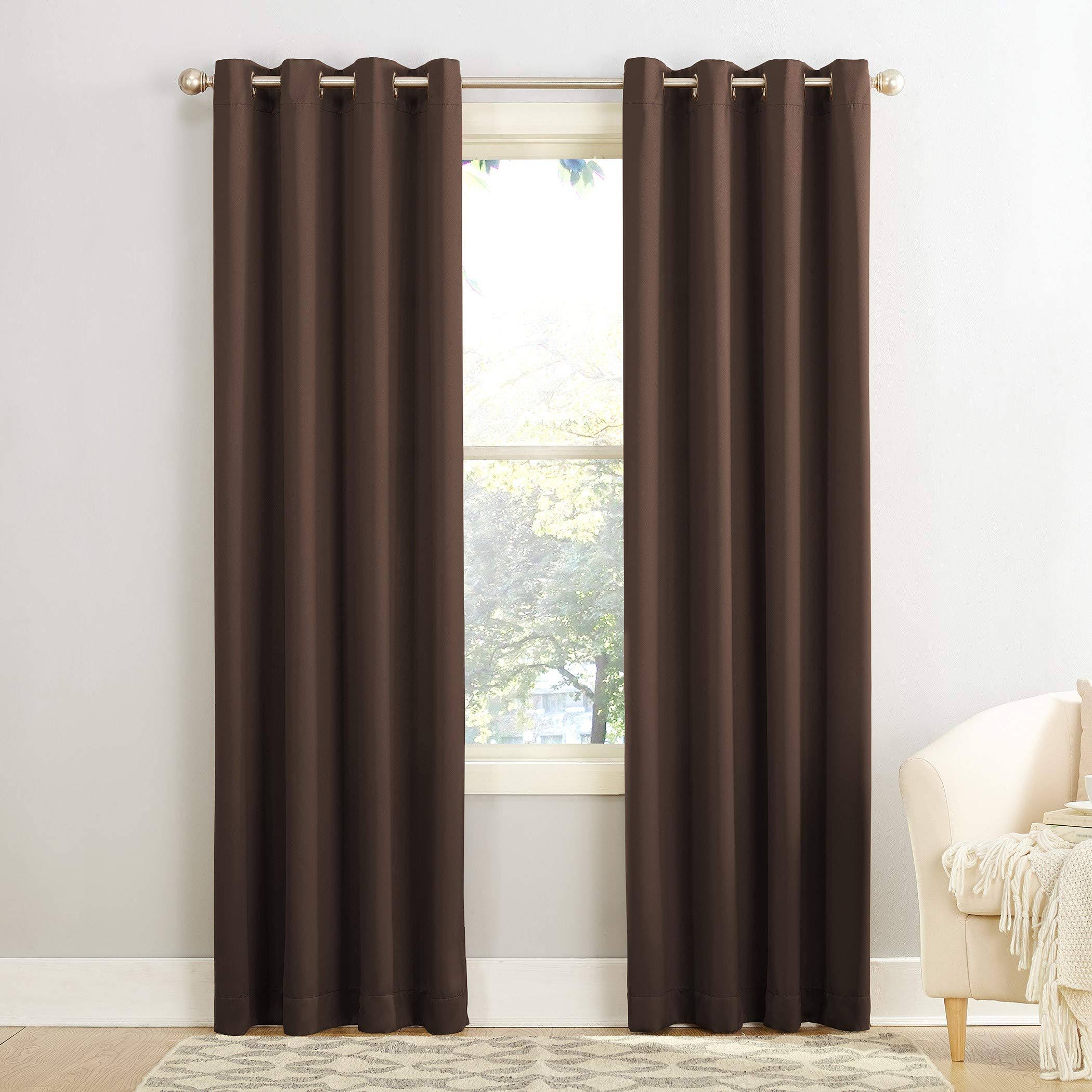 a4214207cc4b246a1f5df763eb97d033474bd9f38f70c9405bc6e7a12f751ea1.jpg Sun Zero Barrow Energy Efficient Grommet Curtain Panel Pair - Image 1