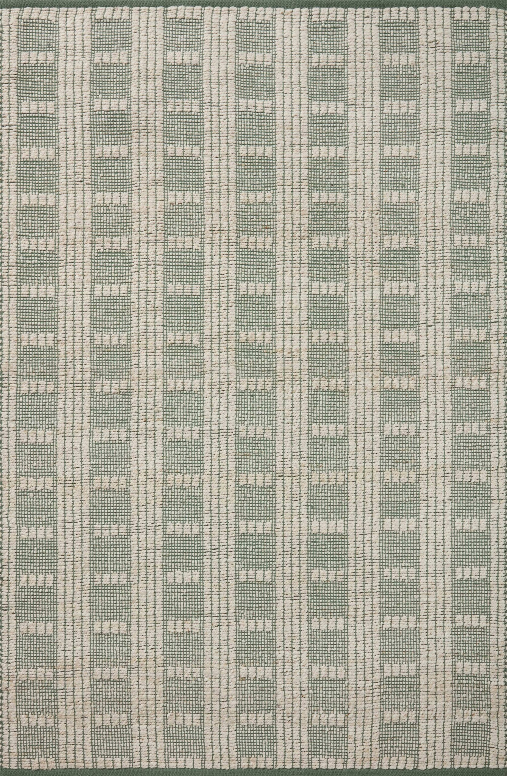 Angela Rose x Loloi 2'0" 3'0" Ivory/Sage Small Colton CON-03 Area Rug