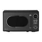 Magic Chef MC77CMB 0.7-Cu. ft. 700-Watt Retro Countertop Microwave (Black)