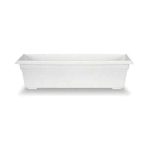 Novelty Countryside Flowerbox - White - 30 inch