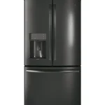 Appliances PFE28KBLTS 36 Inch French Door Refrigerator Black Stainless Steel