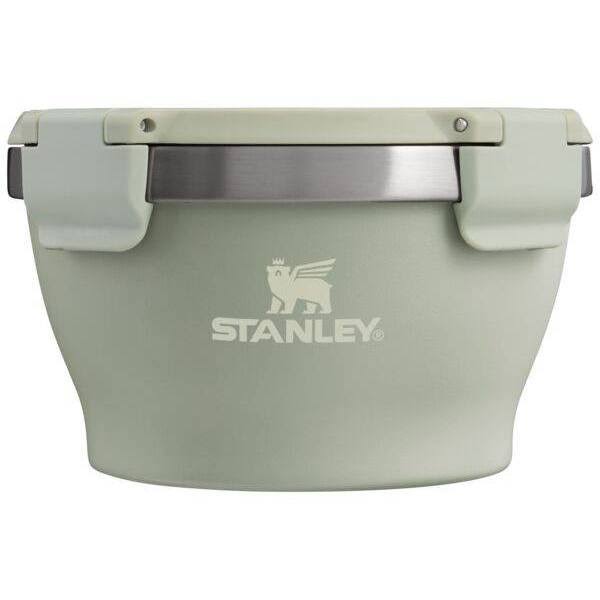 a4e30ac1d9c0da799a3c8ca3bf3c38843b6c24aacd594977c761ac20fa2c573f.jpg Stanley 16 oz Fresh-to-Table Stainless Steel Leak Proof Bowl Restful Green - Hearth & Hand with Magnolia - Image 1