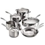Gourmet Tri - Ply Clad 12 - Piece Stainless Steel Cookware Set