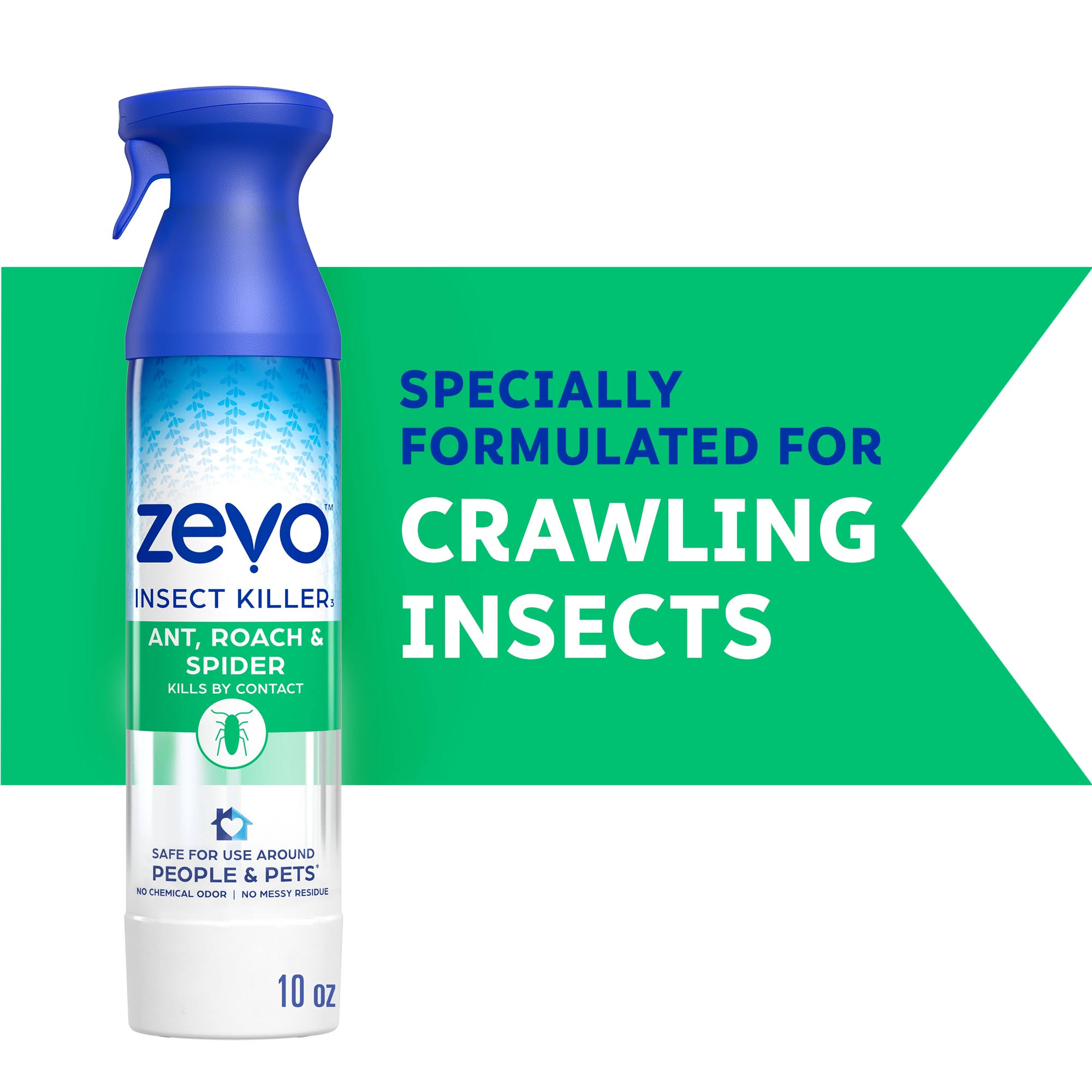 a50ecf88dd94f1c839dfd8b53035d5cc78f12660b7b0c5420646ed8c98decea3.jpg ZEVO 10 oz. Ant, Roach and Spider Insect Killer Spray - Image 1