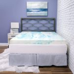 SensorPEDIC 4" Gel Swirl Memory Foam Mattress Topper Twin XL