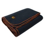 Arcturus Military Wool Blanket - Navy Blue | 4.5 lbs (64" x 88")