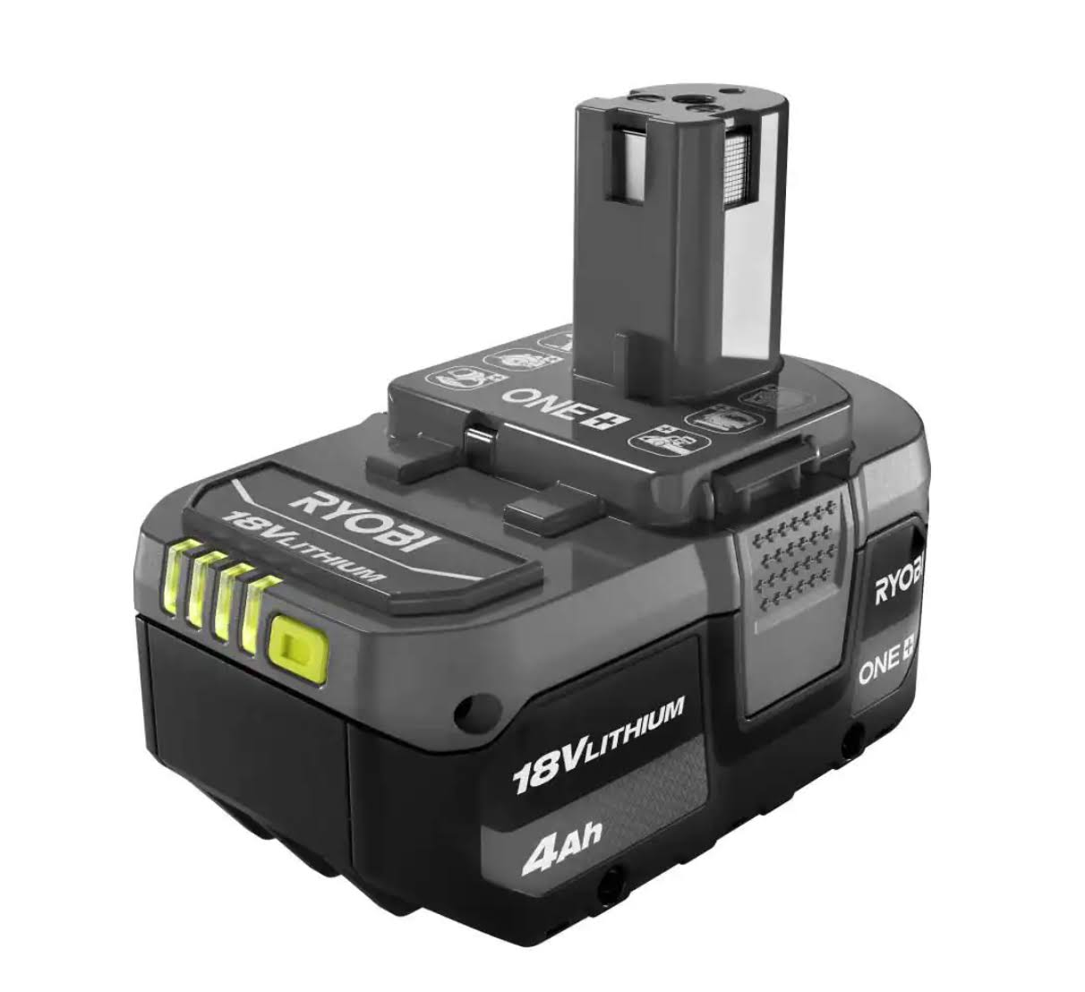 a5a76ece3ffb4f4e72130653b332057bd6e6d57219fe7e0ece162faf8768263c.jpg Ryobi PBP005 One+ 18V 4.0 Ah Lithium-Ion Battery - Image 1